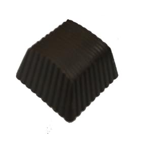 Chocolate Mold, Square with Ribbed Design. 28mmx28mmx18.5mm. 32 Cavities