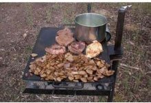 Camp Chef Mountain Man Jr. Over Fire Grill & Griddle