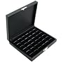 36-Ring Deluxe Wide Slot Jewelry Ring Holder Box Case Display Case Storage