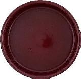 Vo-Toys Ceramic Dog Dish 7in Color Wine