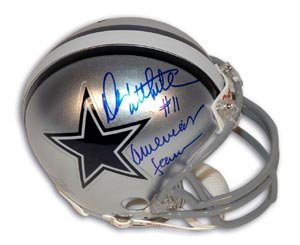 Danny White Signed Cowboys Mini Helmet - Americas Teams