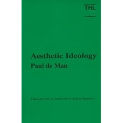 Aesthetic Ideology (Theory & History of Literature)