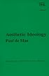 Aesthetic Ideology (Theory and History of Literature)