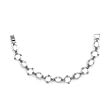 FOJO's Marcasite Circle Link Mother of Pearl Bracelet