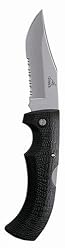 Gerber 06079 Folding Clip Point Serrated Gator Knife, Box