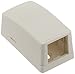Panduit CBX1IW-A 1-Port Surface Mounting Box for LD3/LDP3/LDS3 Fitting, Off White