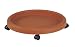 Emsa 986441400 Rollenuntersetzer rund 44 cm - 70 cm terracotta