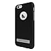 Seidio SURFACE with Metal Kickstand Case for iPhone 6/6S Dual-Layer Protection - Non-Retail Packaging - Black/Gray