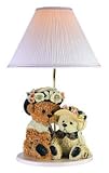 Mother-Daughter Bear Lamp