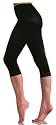 Adult Knee Length Legging with Lace Trim Regular Black