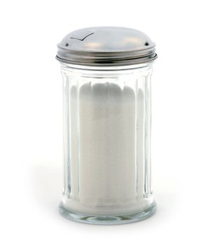 12 oz Flip Cap Glass Sugar Dispenser - Diner Style