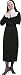 2 P'CE NUN SISTER LADY FANCY DRESS COSTUME/OUTFIT SIZE UK 8/10