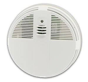 SMOKE DETECTOR CAMERA/DVR-NIGTHVISION-1 YEAR LI-ION BATTERY-PIR MOTION ACTIVATION-SIDE VIEW