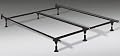 Heavy Duty Queen Metal Bed Frame with Center Support and 6 Glide Supports Fully Adjustable Queen, King, Cal King