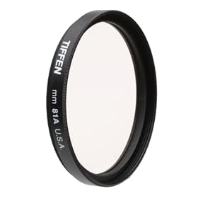 Tiffen 58mm 81A Filter