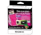 Electronics : Sony - Pouch pack: 8 GB Memory Stick Micro USB adapter pink case