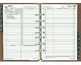 2008 Daily Calendar Organizer Refill, Jul-Jun, 2-Pg/Day,Folio: 8-1/2