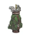 Golfing Golf Bag Clubs Driver Caddy Fan Light Pull