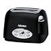 Aroma ATS-272MB 2-Slice Cool-Touch Toaster, Matte Black