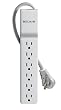 Belkin 6-Outlet Home/Office Surge Protector with Rotating Plug and 8' Cord