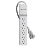 Belkin 6-Outlet Home/Office Surge Protector with Rotating Plug and 8' Cord