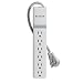 Belkin 6-Outlet Home/Office Surge Protector with Rotating Plug and 8' Cord