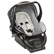 MiaModa Viva Infant Car Seat with Base - Gray Grid