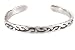 Celtic Knot Pattern Irish Thin Pewter Bracelet