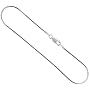 Sterling Silver 1.2 mm Italian Snake Chain, Nickel Free (Available in Different Lengths)