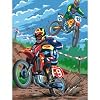 KSG - Masterpiece Junior Paint by Number Motorbikes