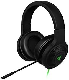 Razer Kraken USB Over Ear PC and Music Headset - Black Color: USB Black PC, Personal Computer