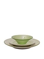 Bitossi Home Set Vajilla 18 Uds. Why Not Verde/Blanco