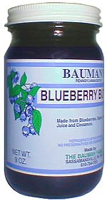 Blueberry Butter 3 jars: Baumans Family Butters by Baumans Family Butters