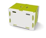Legare Kids Storage Bin, Green and White