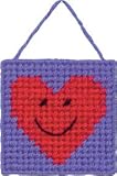 Heart Plastic Canvas Needlepoint Kit