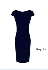 Sexy V-neck Spring Summer Fall Winter Cocktail Sleeveless Cotton/Polyester Bodycon Dress/Evening Dress/Wedding Party Dress 
