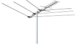 Channel Master 3014 HDTV VHF/UHF-FM Advantage Antenna