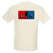 American POWERLIFTING Ash Grey T-Shirt Bodybuilding Light T-Shirt by CafePress
