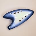 12 Hole Tenor Ocarina "Destiny" with a Protective Bag and Songbooks