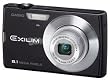 Casio Exilim EX-Z150BK 8MP 4x Zoom 3-Inch LCD Screen Digital Camera with 28mm Wide Angle Lens CCD-shift Image Optical Stabilizer (Black)
