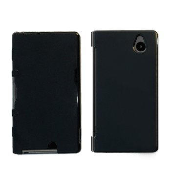 Opaque Black Hard Case Cover Shell for Nintendo DSi NDSi