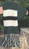 Berry Meadow School Spirit Scarf Knitting Pattern