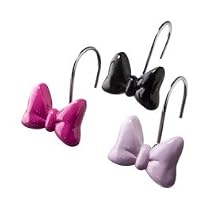 Minnie Mouse OLL Shower Curtain Hooks - Set of 12