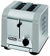 Viking Professional 2 Slot Toaster, Stainless Gray