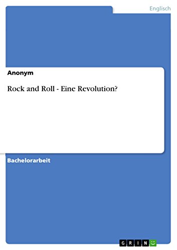 Rock and Roll - Eine Revolution? (German Edition)