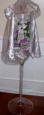 Wedding Champagne Flute (Something New Bridal Flute)