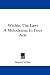 Within The Law: A Melodrama In Four Acts