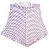 Tadpoles Classics Gingham Lavender - Gingham lamp shade