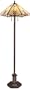 Tiffany-style Santa Fe Mission Floor Lamp
