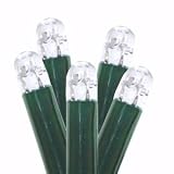 TCP 05267 L100XMWMWH LED 100 HOLIDAY WARM WHITE LED Wide Angle Christmas Light String Set